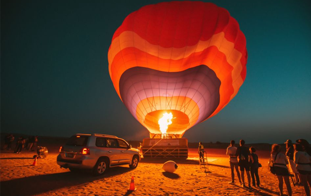 Hot Air Balloon Desert Safari in Dubai