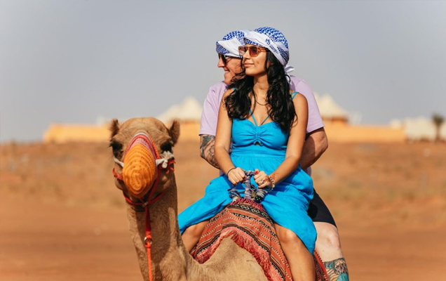 Camel Safari in Dubai